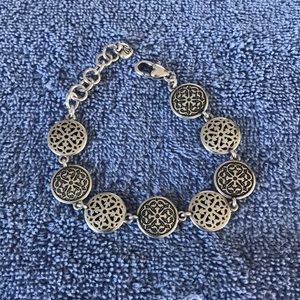 BRIGHTON - FERRARA MEDALLION LINK BRACELET